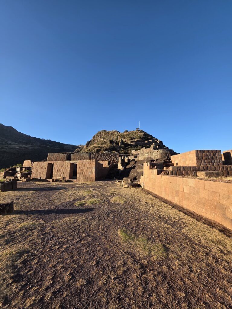 Construcciones incas en el Centro Arqueológico de Pisac, Cusco